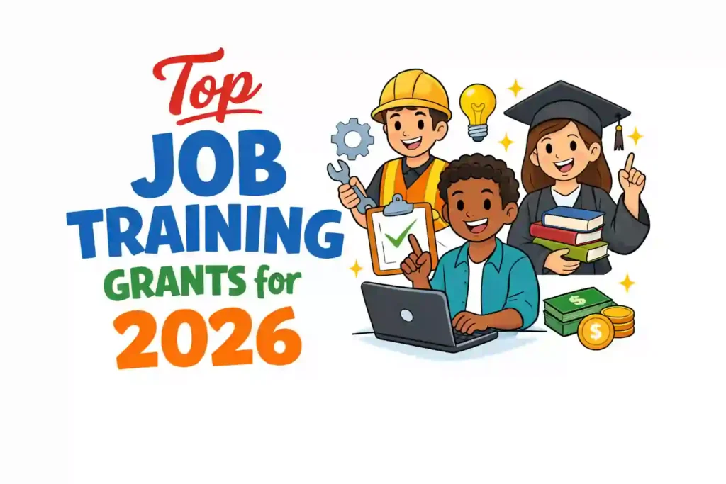 Explore federal job training grants USA 2026. Find 5 open grants, deadlines from April 30+, eligibility, and step-by-step application guide.